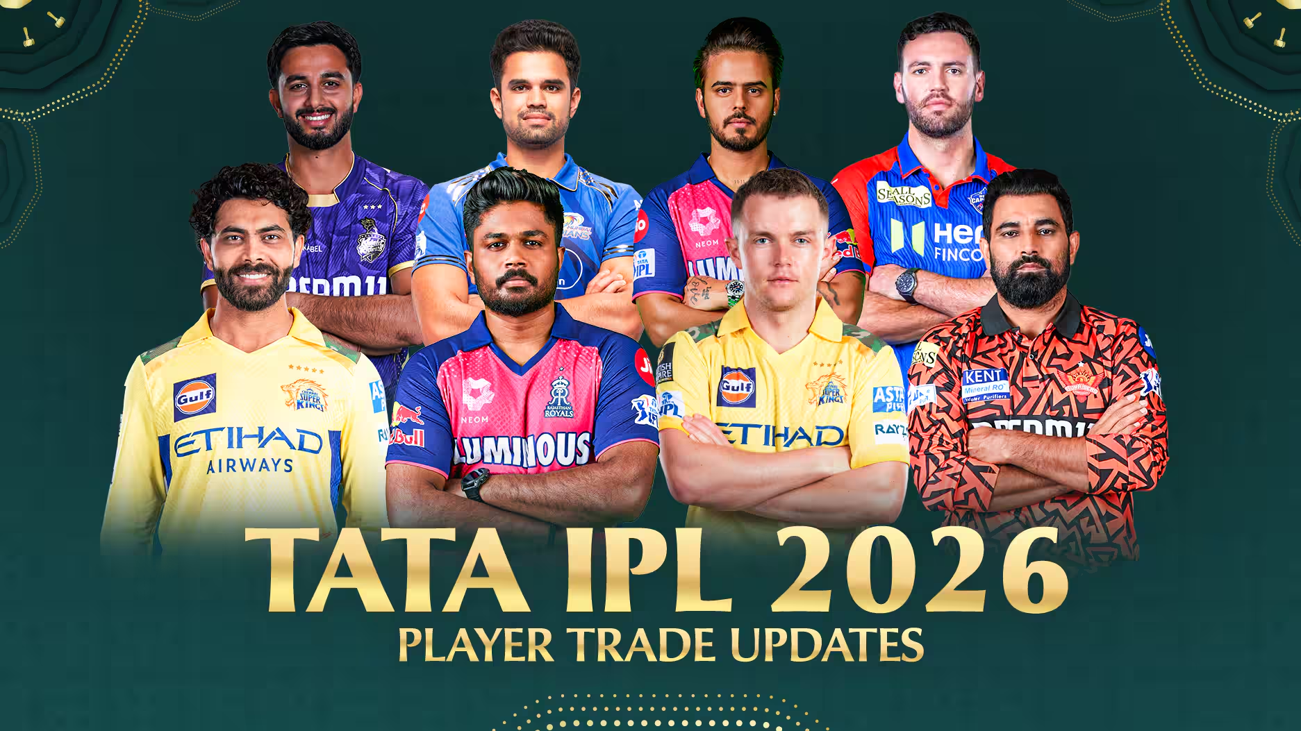 IPL 2026 all teams and captains - 23wicket Cricket Exchange
